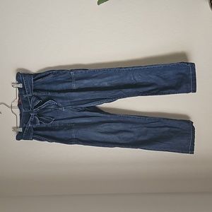 Dickies Paper Bag Waist Pants with Tie